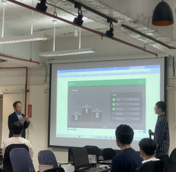 中正大學創新創業基地舉辦「BattMan 模擬創業」工作坊 安聖泰教授帶學生體驗真實創業戰場