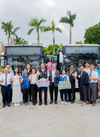 全臺首座城市引進城際型電巴 桃園市長張善政宣布:桃園2030年公車全面電動化邁進