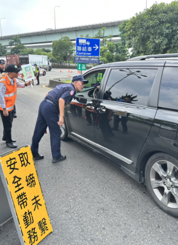 9月3日起國道行車安全全面升級!高公局與公路警察局全國同步啟動「行車請繫安全帶」宣導與執法專案
