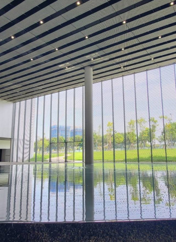 揭開台中綠美圖建築面紗　全臺最輕巧透明藝術地標即將亮相