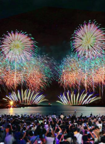 臺南夏日音樂節「將軍吼」第二夜熱力登場　美秀集團壓軸開唱 16吋彩色千輪煙火點亮港灣夜空