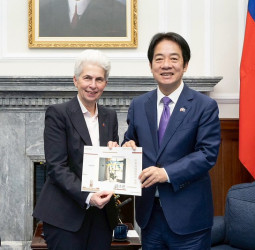 賴清德總統接見歐洲議會安全暨防衛委員會訪問團　強調深化臺歐戰略合作共同維護區域和平