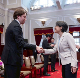 蕭美琴副總統接見美國智庫「外交關係協會」訪團　強調確保臺海和平穩定並積極參與國際事務