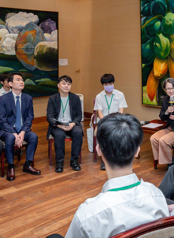 蕭美琴副總統接見成功高中師生　期勉積極參與公共事務深化學習體驗與公民素養