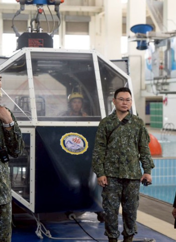 賴清德總統視導高雄國軍訓練中心　籲支持國防預算強化戰力共同守護臺灣民主自由