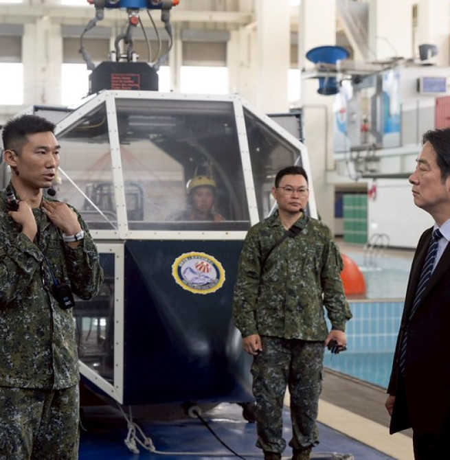 賴清德總統視導高雄國軍訓練中心　籲支持國防預算強化戰力共同守護臺灣民主自由