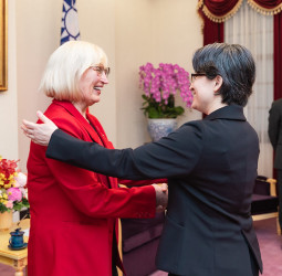 蕭美琴副總統接見拉脫維亞國會訪團　聚焦民主價值與安全合作深化臺歐夥伴關係