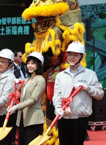 行政院長卓榮泰出席國道1號甲線新建工程動土典禮　強化桃園交通路網帶動產業升級