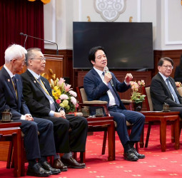 賴清德總統接見亞洲台灣客家聯合總會　推動「客家六箭」政策深化文化傳承