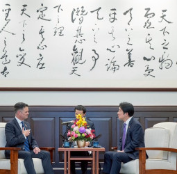 賴清德總統接見美國聯邦眾議員訪團　強調深化臺美合作　以實力確保國家安全與區域和平
