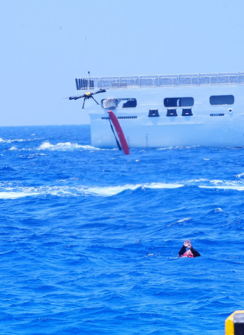 海委會主委管碧玲親赴南沙主持「南援九號」演練　太平島強化南海人道救援量能