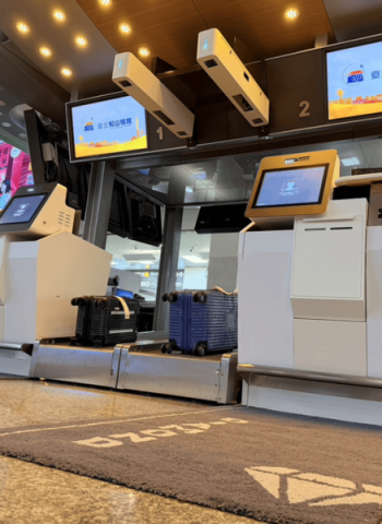 民航局推動智慧升級　臺北松山國際機場報到、託運、登機全面邁入刷臉時代