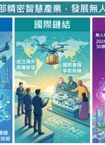 國發會串連中部精密智慧產業　輔導企業轉型發展無人機聯盟　打造非紅供應鏈與智慧製造核心聚落