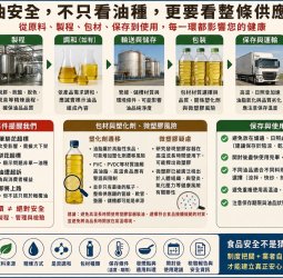 跳脫「哪種油最好」迷思 從製程精煉到廚房保存 專家籲:建構食用油透明指標