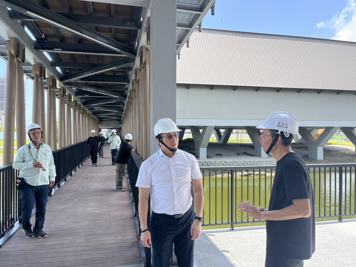 安南全民運動館工程進入營運整備　台南體育局拚公共工程優質獎、中央金質獎