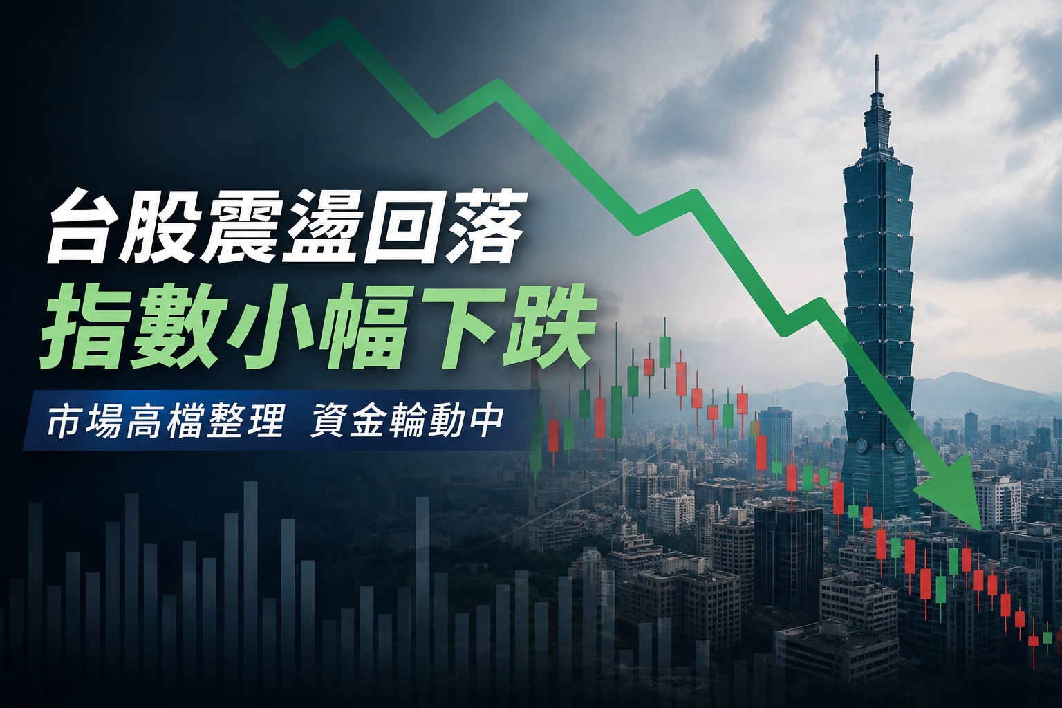 台股早盤開高走低　加權指數回落百點　電子股分化、數位雲端與傳產逆勢走強