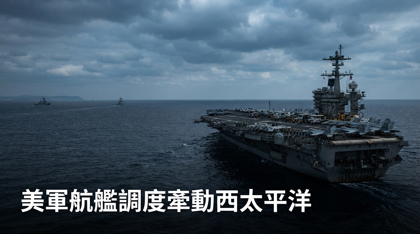 美軍航艦因伊朗戰事調度吃緊　西太平洋短暫「航艦空窗」牽動臺海與中國軍事布局