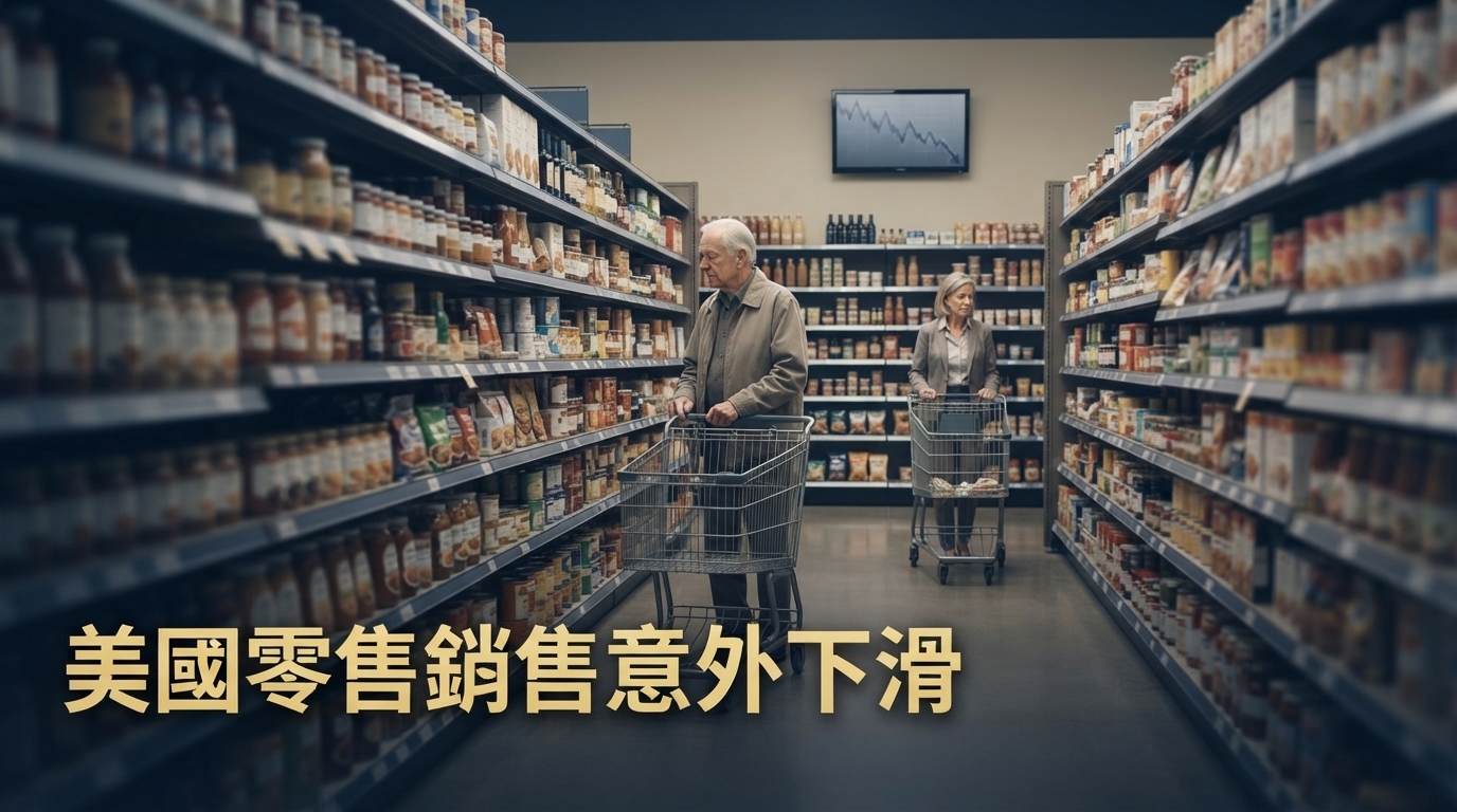 美國7月零售銷售意外下滑0.6%　消費降溫、信心轉弱牽動下半年經濟