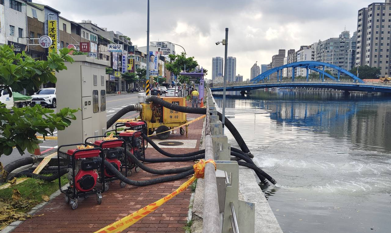 台南天文大潮來襲無溢淹　水利局提前部署閘門、抽水機守住沿海防線