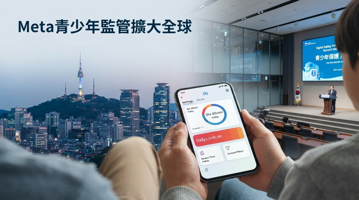 Meta青少年社群監管再升級　韓國監管機關要求Facebook、Instagram措施全球適用