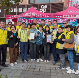 愛心接力24年　陳亭妃聯合善心團體送暖4500戶　陪弱勢家庭安心過好年