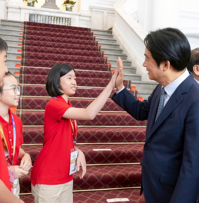 賴清德總統接見亞太資通訊科技聯盟大賽獲獎代表隊　肯定臺灣研發與創新實力刷新紀錄