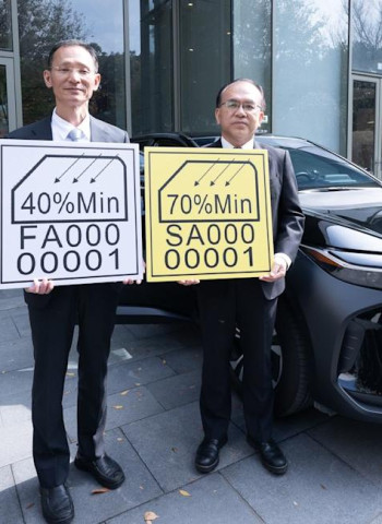 汽車隔熱紙透光率新規定2月28日正式上路　新車領牌全面納管須符合前擋70%前側窗40%透光率標準並張貼合格標識