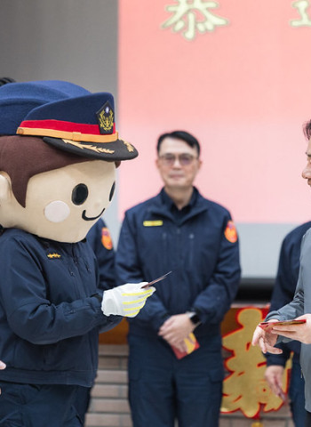 賴清德總統春節親赴臺北市中正分局慰勉警察同仁　感謝全年無休堅守崗位守護人民安居樂業