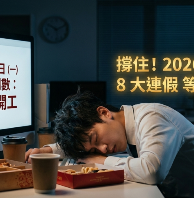 9天春節連假倒數　上班族哀號「時間過太快」　下週開工後還有8大連假可期待