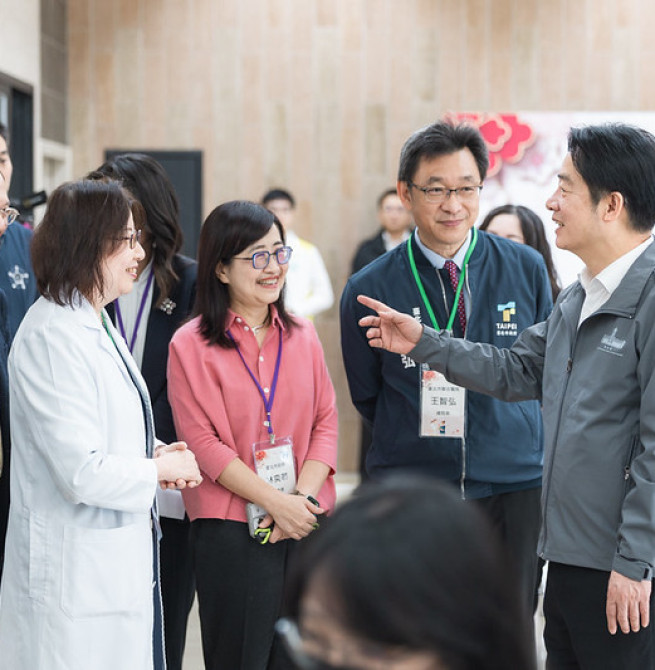 賴清德總統視察假日輕急症中心　肯定醫界與政府協力合作　全面強化春節醫療量能　確保民眾獲得妥善醫療照護