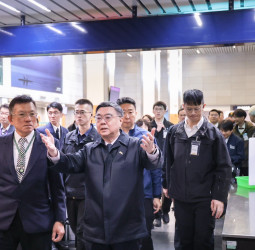 行政院長卓榮泰視察臺中國際機場　要求全面強化旅客服務品質與整體量能，打造北中南國際級機場