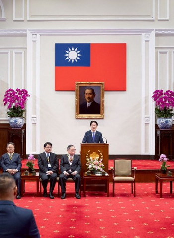 賴清德總統接見國際傑出發明家獎得獎人　肯定臺灣創新實力　盼以發明點亮臺灣、照亮世界