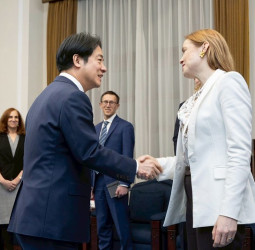 賴清德總統接見德國馬歇爾基金會訪團　強調打造台灣之盾　強化自我防衛能力並深化民主夥伴合作關係