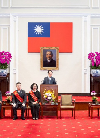 賴清德總統接見鳳凰獎楷模　承諾持續投入資源守護消防員的健康與權益