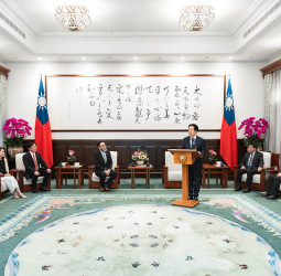 賴清德總統接見台灣工具機產業同業公會　強調臺美關稅談判完成　政府承諾持續支持產業發展