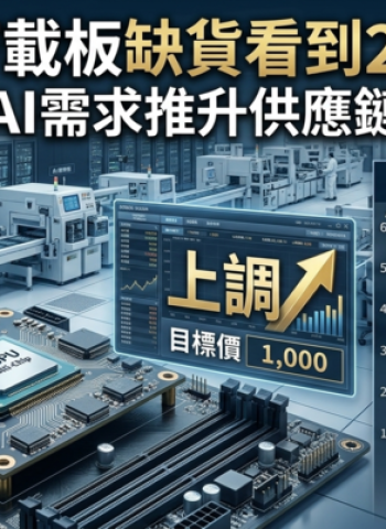 AI伺服器需求推升ABF載板缺貨　高盛看旺南電、景碩、欣興與臻鼎至2028年