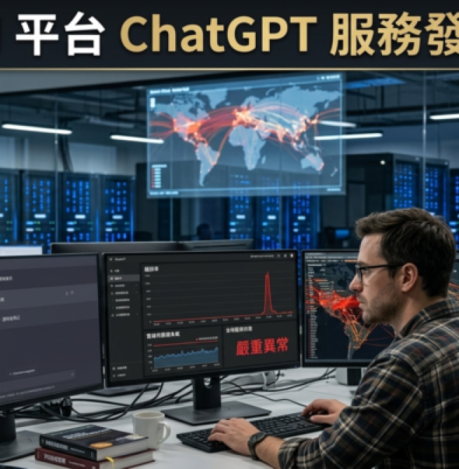 OpenAI ChatGPT今晨傳服務異常　GPT-5.6新模型上線後故障原因待釐清