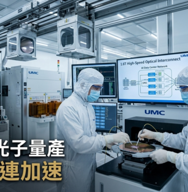 聯電新加坡完成首批1.6T矽光子晶圓量產　攜手SILITH布局AI光互連市場