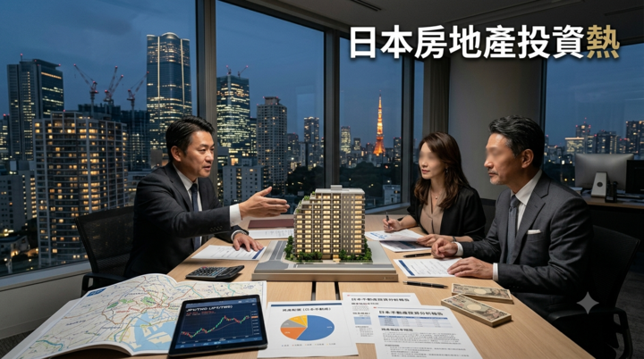 臺灣富豪布局日本房地產 東京房市買氣升溫 日圓疲弱帶動海外置產熱潮