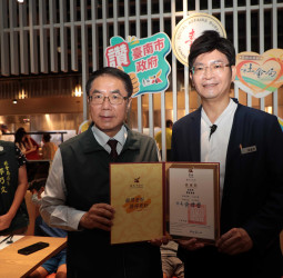一頓飯的陪伴不只是吃飯　台南市府攜手饗賓集團為100名弱勢兒少送上暑日關懷