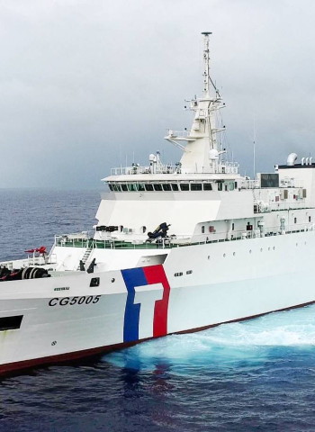 中國海警船現蹤台灣東部　海巡署派台北艦監控秀山艦、崇明艦