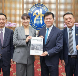 外交部接見菲律賓臺商總會長謝佳蓁　林佳龍盼深化台菲經濟走廊合作
