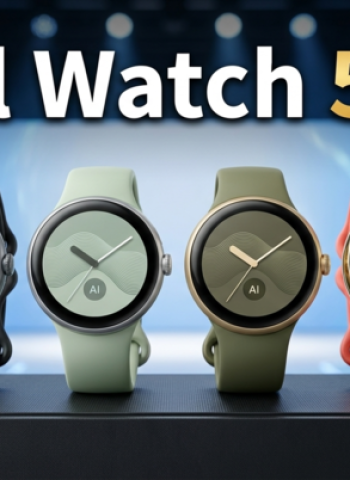 Google Pixel Watch 5官方圖疑提前曝光　新配色、Gemini錶面與發表會亮點一次看