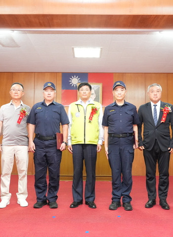 澎湖縣政府舉行警察節慶祝大會　表揚績優警察與協勤夥伴向警察同仁致敬致謝