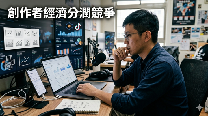 各家平台業者的分潤機制比一比：X平台、蝦皮、MGBOX到YouTube的創作者經濟新賽局