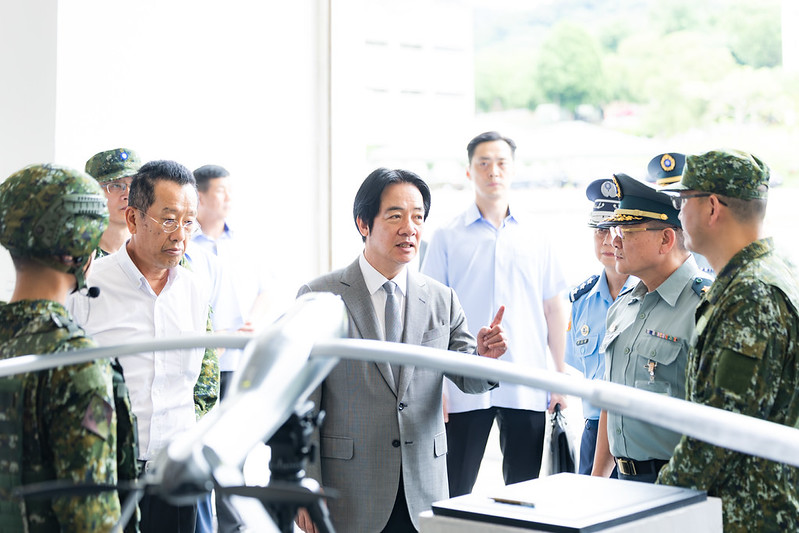 賴清德總統赴臺北勗勉北部地區部隊　強調做國軍最堅實後盾、推動國防自主與科技建軍