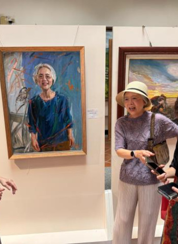 臺南客家文化會館「清美金石個展」登場　賴清美42件藝術創作展現臺灣人文風景之美