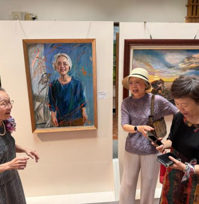 臺南客家文化會館「清美金石個展」登場　賴清美42件藝術創作展現臺灣人文風景之美