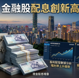 2026臺灣金融股配息創新高3,422億元 中信金殖利率稱冠 富邦金全現金策略成市場焦點