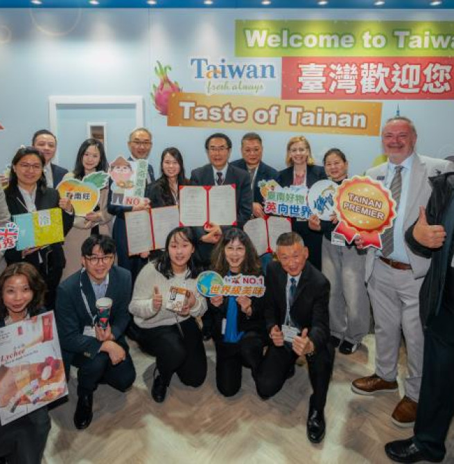 臺南市長黃偉哲四天快閃倫敦　率臺南隊進軍2026IFE英國國際食品飲料展布局歐洲市場